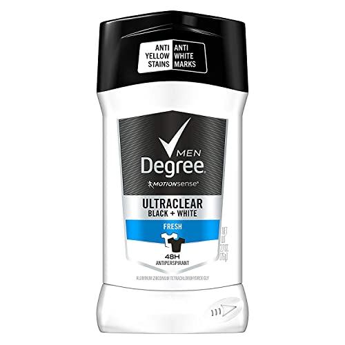 Degree Men Antiperspirant Black UltraClear White - Pack of 2